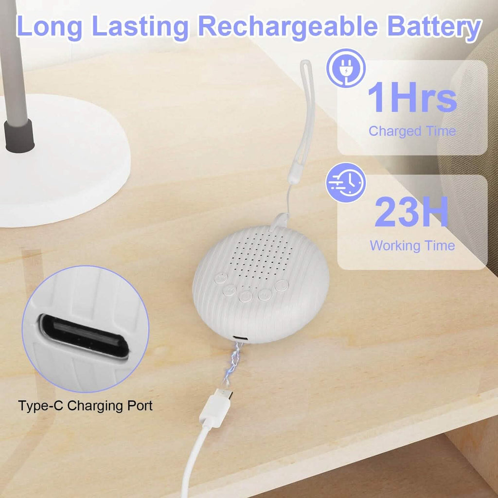 Portable White Noise Sound Machine for Sleep Aid