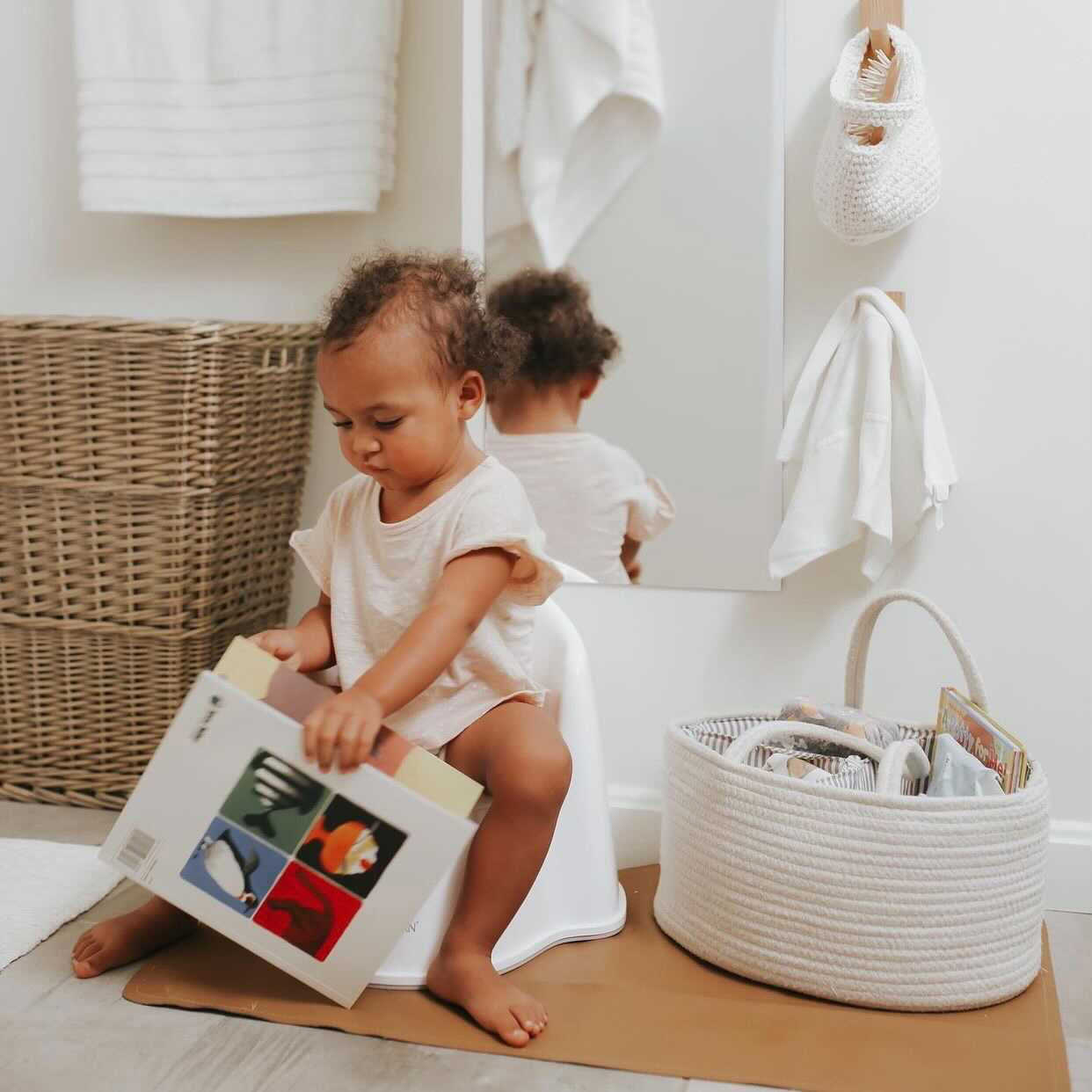 Rope Diaper Caddy